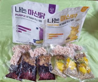 수플먼트 나는 마신닭!! 닭가슴살 주스키트, 먹기 힘들었던 닭가슴살 이제는 마시자 — 5점을 준 리뷰어가 2022년 12월 올린 사용 사진