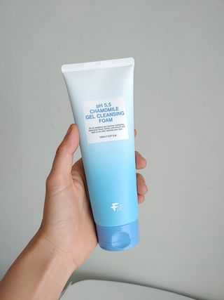 페브유 / FABYOU 페브유 pH5.5 캐모마일 젤 클렌징 폼 + 클렌징 오일 + 토너 3종 세트 — 4점을 준 리뷰어가 2021년 7월 올린 사용 사진