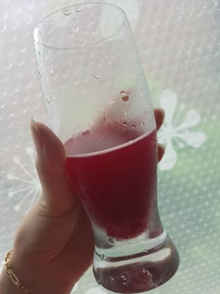 트롯전통식혜 트롯레드비트식혜 1리터 +500리터 — 5점을 준 리뷰어가 2021년 5월 올린 사용 사진