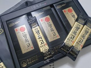 [광동제약] 광동 광옥고 홍삼 본 30포+쇼핑백 증정 — 4점을 준 리뷰어가 2021년 12월 올린 사용 사진