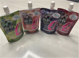 ORIHIRO 오리히로 곤약젤리 제로칼로리 130g 4종 4팩(맛별로 1팩씩) — 4.5점을 준 리뷰어가 2023년 1월 올린 사용 사진
