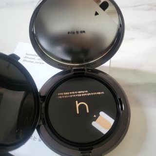 하멜 비건 아쿠아 글로우 제로핏 쿠션 — 5점을 준 리뷰어가 2022년 8월 올린 사용 사진