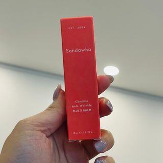 스킨큐어 산다화 카멜리아 안티 링클 멀티밤 — 5점을 준 리뷰어가 2023년 3월 올린 사용 사진