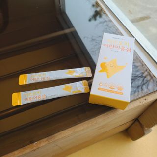 [이뮤니티플러스]우리아이 면역오키, 건강오키 _ 키즈오키 어린이홍삼 10포 1box — 5점을 준 리뷰어가 2022년 3월 올린 사용 사진