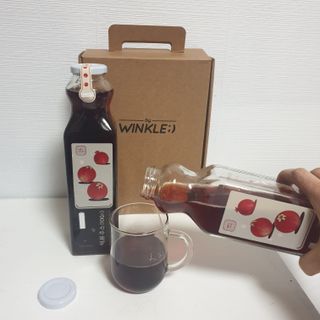 [바이윙클] 페르시아 유기농 석류 착즙주스 750ml 2병 + 선물박스 세트 — 5점을 준 리뷰어가 2022년 3월 올린 사용 사진