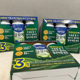 LIVE 매일바이오 알로에 드링킹 요거트 — 5점을 준 리뷰어가 2022년 4월 올린 사용 사진