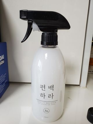 편백하라 피톤치드 편백수 탈취제 500ML — 4점을 준 리뷰어가 2022년 11월 올린 사용 사진