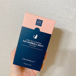 코코몰리 고양이 구강• 헤어볼 데일리 /신장• 요로 데일리 — 4점을 준 리뷰어가 2021년 3월 올린 사용 사진