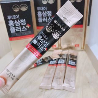 서울약사신협_투데이홍삼정플러스스틱_10g x 30포 — 5점을 준 리뷰어가 2021년 2월 올린 사용 사진