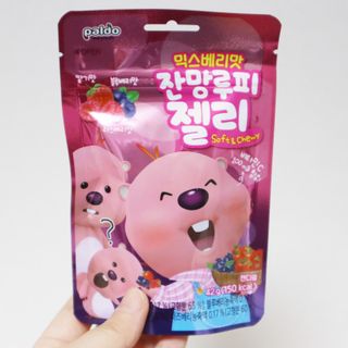 [팔도] 잔망루피젤리 믹스베리맛 42g 8개 — 5점을 준 리뷰어가 2022년 1월 올린 사용 사진