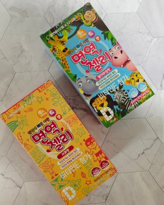 다나음 셀렌에 빠진 아연면역젤리 열대과일맛+사과맛 — 5점을 준 리뷰어가 2023년 6월 올린 사용 사진