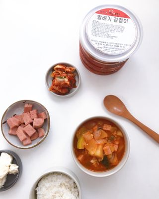 셰프애찬 알배기 겉절이 김치 1kg — 5점을 준 리뷰어가 2022년 10월 올린 사용 사진