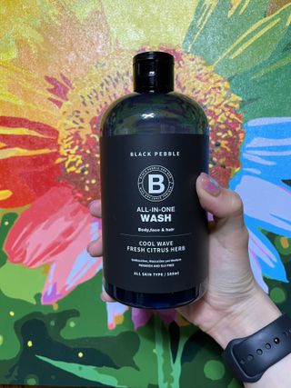블랙페블 올인원 워시 쿨 웨이브 500ml — 4.5점을 준 리뷰어가 2021년 5월 올린 사용 사진