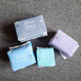 블루블루 유기농 순면 커버 생리대 — 5점을 준 리뷰어가 2021년 2월 올린 사용 사진
