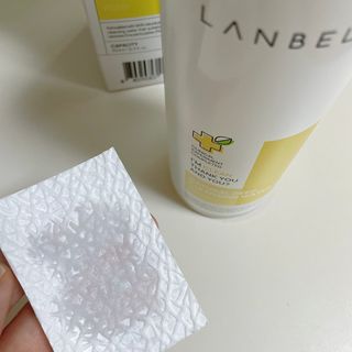 랑벨 내츄럴 딥 클렌징 워터 500ml — 5점을 준 리뷰어가 2022년 6월 올린 사용 사진