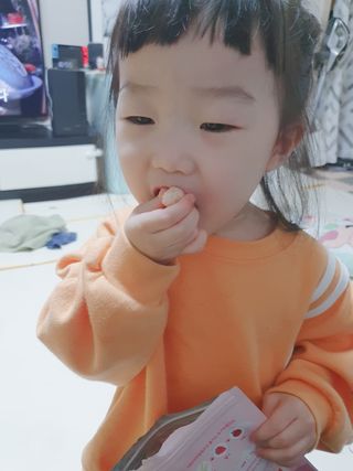아비삭라이스볼 3종 /딸기,후르츠,단호박 — 5점을 준 리뷰어가 2021년 4월 올린 사용 사진