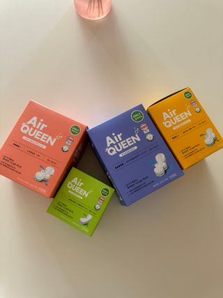 에어퀸 뉴브레스 유기농 생리대 4종 (팬티라이너 20P + 중형 10P + 대형 10P + 오버나이트 8P)_체험단 2차 — 5점을 준 리뷰어가 2024년 11월 올린 사용 사진