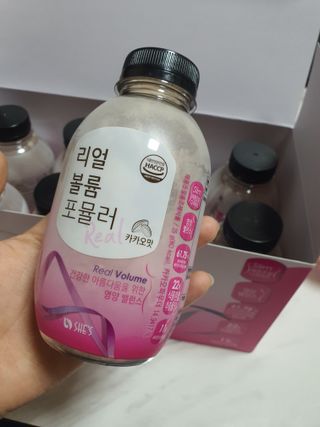 래디 리얼볼륨포뮬러 1박스(8개입) — 5점을 준 리뷰어가 2022년 3월 올린 사용 사진