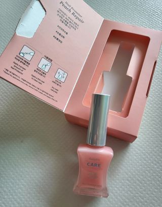 젤리핏 피치리페어 10ml 피치 컬러영양제 효과있는 손톱강화제 — 5점을 준 리뷰어가 2022년 7월 올린 사용 사진