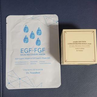 Dr.느루벗 느루벗 링클 솔루션 콘센트레이트 스네일 탄력 달팽이 크림 80g — 5점을 준 리뷰어가 2021년 4월 올린 사용 사진
