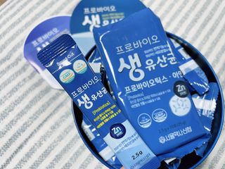 서울약사신협_프로바이오생유산균_2.5G x 100포 — 5점을 준 리뷰어가 2021년 3월 올린 사용 사진