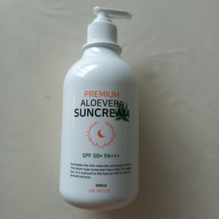 [닥터문] 프리미엄 알로에베라 선크림 500ml — 4.5점을 준 리뷰어가 2022년 6월 올린 사용 사진