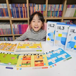 크레타탭 차세대 사고력 유아수학 학습기 페이퍼 태블릿 — 4점을 준 리뷰어가 2023년 11월 올린 사용 사진