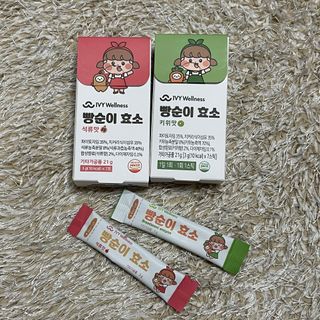 아이비웰니스 빵순이 효소 키위맛 7포 + 석류맛 7포 (총 14포, 2주분) — 5점을 준 리뷰어가 2022년 10월 올린 사용 사진