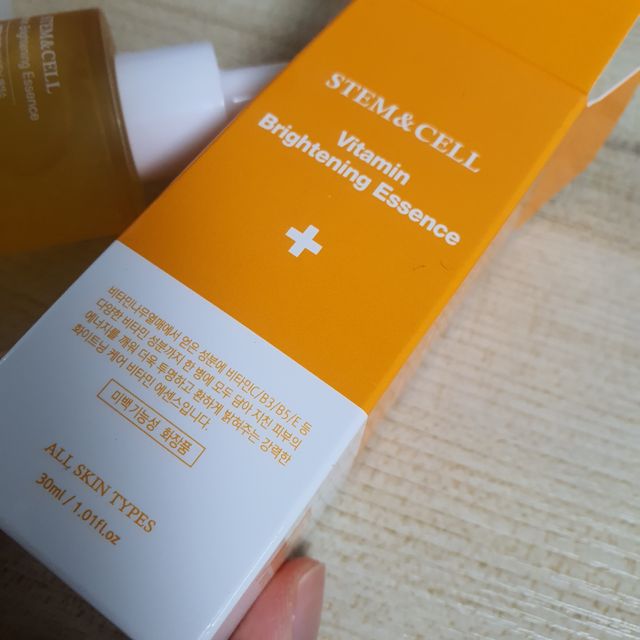 체르엠 스템앤셀 비타민 브라이트닝 에센스 30ml 1개 리뷰 사진