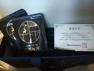 [광동생활건강] 광동정녹청 30포 — 4점을 준 리뷰어가 2021년 11월 올린 사용 사진