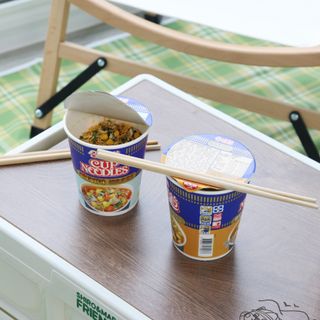 NISSIN 닛신 컵누들  4종 - 씨푸드오리지날, 씨푸드 스파이시, 씨푸드 커리, 씨푸드 XO소스 — 5점을 준 리뷰어가 2021년 12월 올린 사용 사진