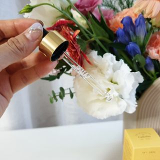 스킨큐어 산다화 비타민c 화이트닝 에센스 30ml — 5점을 준 리뷰어가 2021년 8월 올린 사용 사진