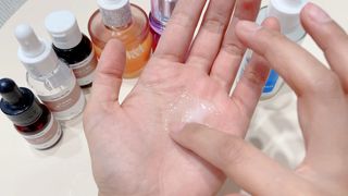 랑벨 수퍼내츄럴 수분잠금 앰플 50ml — 5점을 준 리뷰어가 2023년 1월 올린 사용 사진
