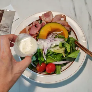 참살이도시락 작심삼일 샐러드도시락 3개 맛보기 새벽배송 또는 택배배송 — 5점을 준 리뷰어가 2021년 8월 올린 사용 사진