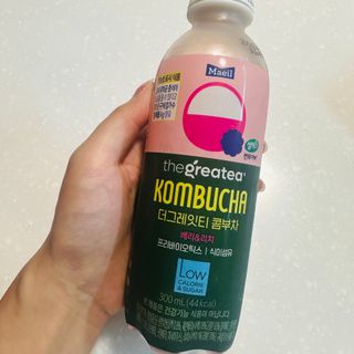 더그레잇티 콤부차 [매일유업] 더그레잇티 44kcal 콤부차 300ml *12개입 (오리지널 6개+베리리치 6개) — 5점을 준 리뷰어가 2023년 7월 올린 사용 사진