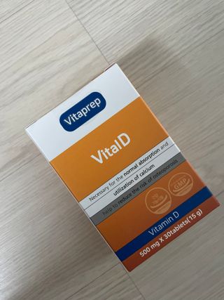 뉴트리션팩토리 비타프렙 바이탈디 비타민D 500mg — 5점을 준 리뷰어가 2021년 8월 올린 사용 사진