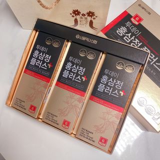 서울약사신협_투데이홍삼정플러스스틱_10g x 30포 — 5점을 준 리뷰어가 2021년 2월 올린 사용 사진