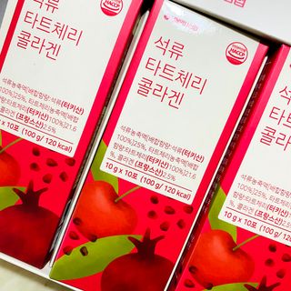 서울약사신협_석류 타트체리 콜라겐_10g x 30포 — 5점을 준 리뷰어가 2021년 7월 올린 사용 사진