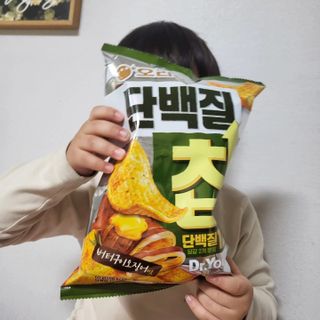 맛있게 채우는 단백질 12g, 닥터유 단백질칩 — 5점을 준 리뷰어가 2023년 12월 올린 사용 사진