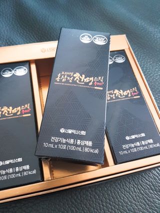 서울약사신협 약사신협_천명플러스스틱_10mlx30포 — 2.5점을 준 리뷰어가 2021년 2월 올린 사용 사진
