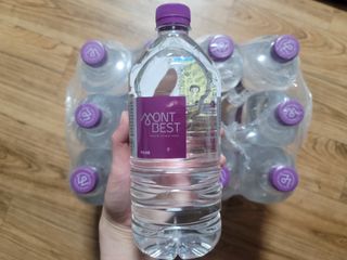 몽베스트 MONTBEST 1L 12입 — 5점을 준 리뷰어가 2022년 5월 올린 사용 사진