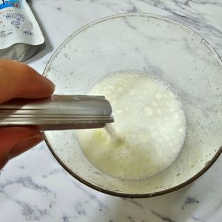 하나마이 [BEST 판매율 1위] 카스피해 유산균 종균_발효기가 필요없이 간편하게 만들어 먹는 요거트 생유산균 — 4점을 준 리뷰어가 2023년 2월 올린 사용 사진