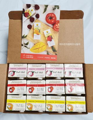도이캄 착즙 완숙 토마토 200ml 12팩 무설탕 태국왕실 기내식주스 — 4점을 준 리뷰어가 2021년 2월 올린 사용 사진
