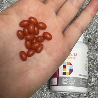 다나음 츄어블 비타민D 1000IU (130ml x 60캡슐) — 5점을 준 리뷰어가 2023년 3월 올린 사용 사진