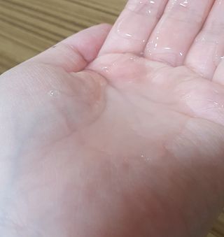 [바이오맥스] 프로코어 탈모완화샴푸 1000ml — 5점을 준 리뷰어가 2022년 8월 올린 사용 사진