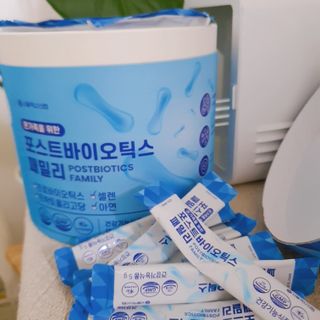 서울약사신협_포스트바이오틱스패밀리_5g x 100포 — 5점을 준 리뷰어가 2021년 5월 올린 사용 사진