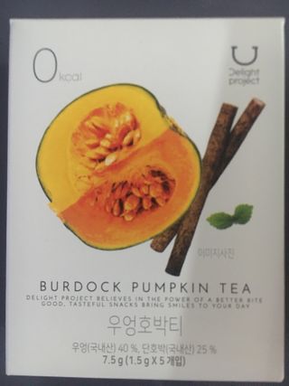 딜라이트 프로젝트 블렌딩티 우엉호박티, 히비후르츠티, 쟈스민캐모티 — 5점을 준 리뷰어가 2021년 7월 올린 사용 사진