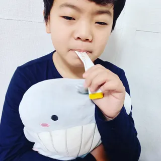 [이뮤니티플러스]우리아이 면역오키, 건강오키 _ 키즈오키 어린이홍삼 10포 1box — 5점을 준 리뷰어가 2022년 2월 올린 사용 사진