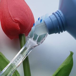 매스티나 프리미엄 매스티스 치약 — 4점을 준 리뷰어가 2021년 7월 올린 사용 사진