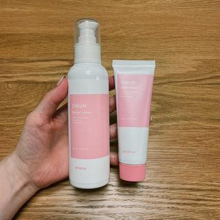 화이트리 채움 베리어 로션, 베리어 크림 세트 — 5점을 준 리뷰어가 2021년 2월 올린 사용 사진